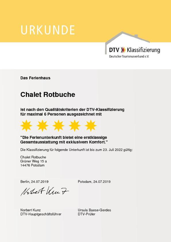 Chalet Rotbuche Potsdam Exterior photo